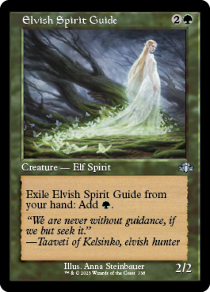 Elvish Spirit Guide (Retro) [Dominaria Remastered] | Jack's On Queen