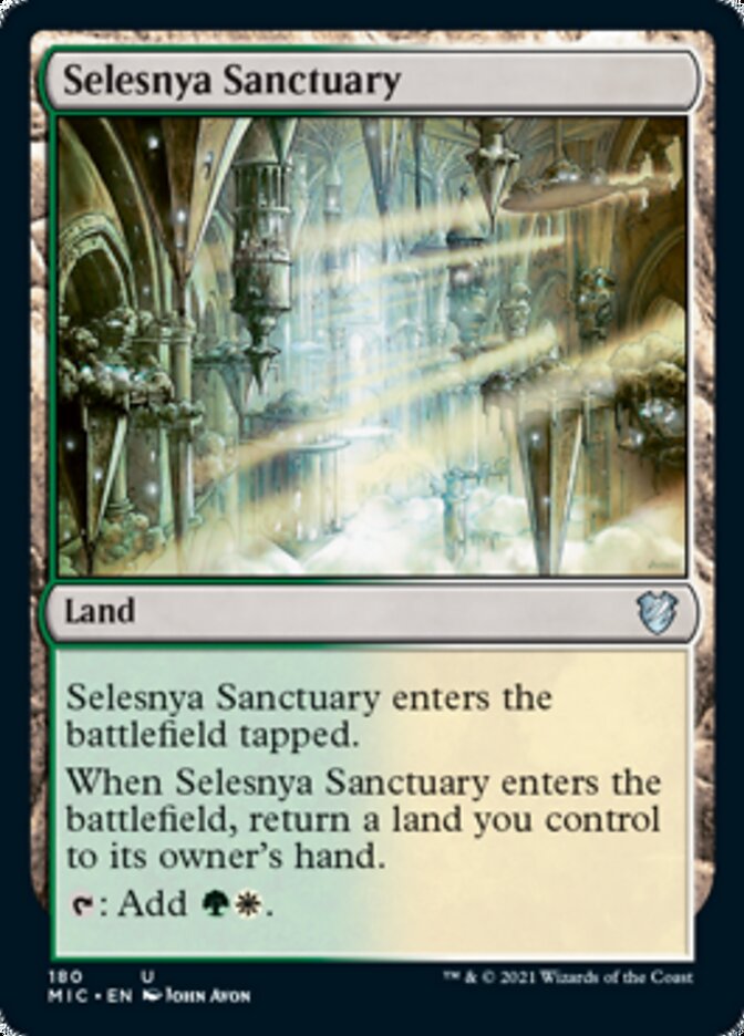 Selesnya Sanctuary [Innistrad: Midnight Hunt Commander] | Jack's On Queen