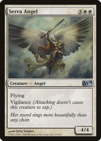 Serra Angel [Magic 2010] | Jack's On Queen