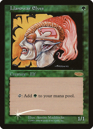 Llanowar Elves [Friday Night Magic 2000] | Jack's On Queen