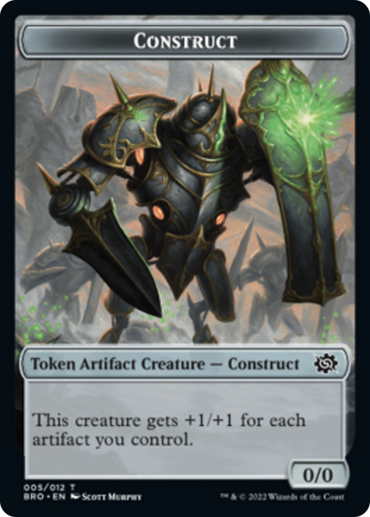 Construct Token (005) [The Brothers' War Tokens] | Jack's On Queen