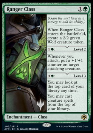Ranger Class (Promo Pack) [Dungeons & Dragons: Adventures in the Forgotten Realms Promos] | Jack's On Queen