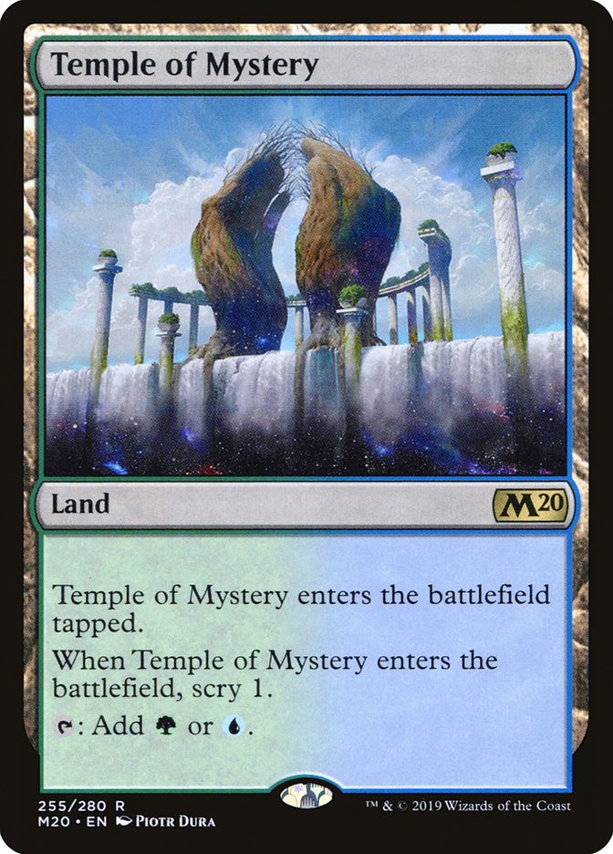 Temple of Mystery [Core Set 2020] | Jack's On Queen