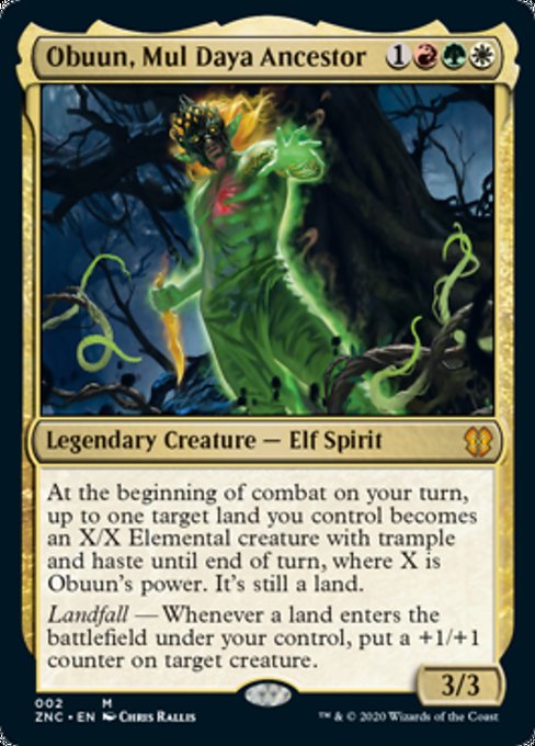 Obuun, Mul Daya Ancestor [Commander: Zendikar Rising] | Jack's On Queen