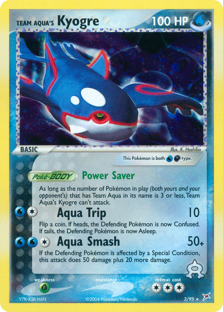 Team Aqua's Kyogre (3/95) (Theme Deck Exclusive) [EX: Team Magma vs Team Aqua] | Jack's On Queen