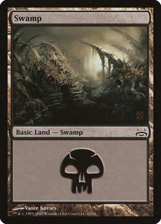 Swamp (62) [Duel Decks: Divine vs. Demonic] | Jack's On Queen