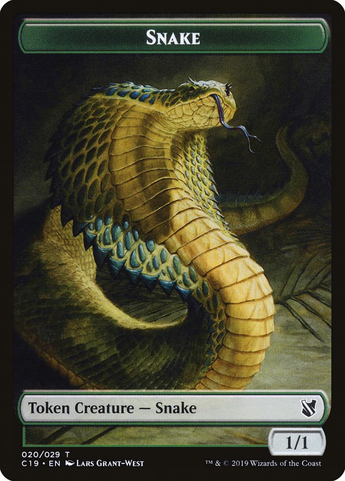 Snake [Commander 2019 Tokens] | Jack's On Queen