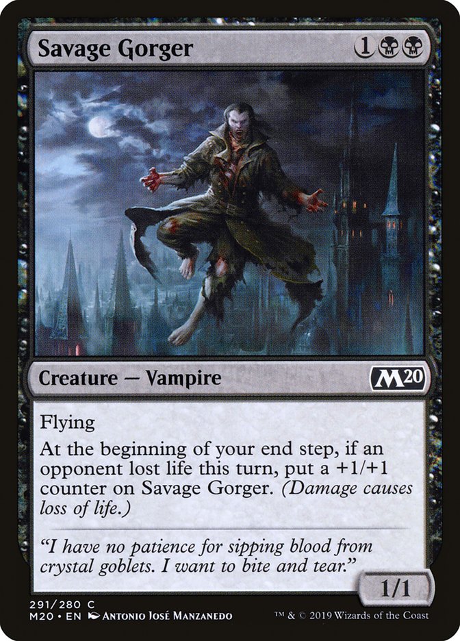 Savage Gorger [Core Set 2020] | Jack's On Queen