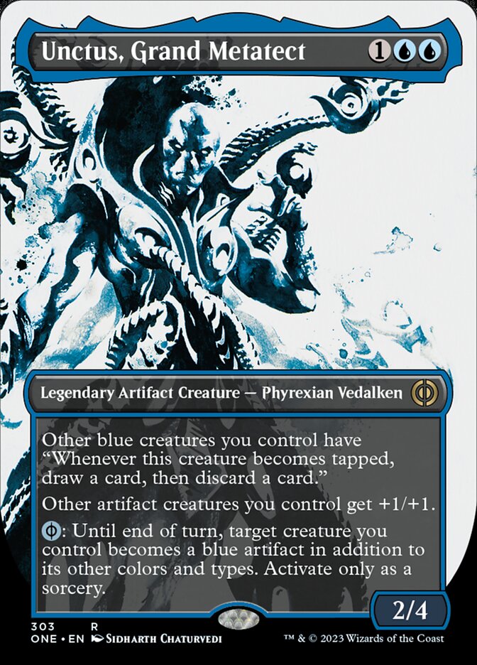 Unctus, Grand Metatect (Borderless Ichor) [Phyrexia: All Will Be One] | Jack's On Queen