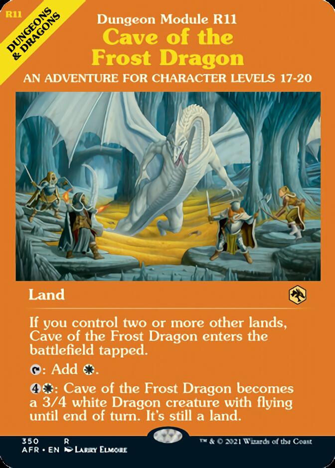 Cave of the Frost Dragon (Dungeon Module) [Dungeons & Dragons: Adventures in the Forgotten Realms] | Jack's On Queen