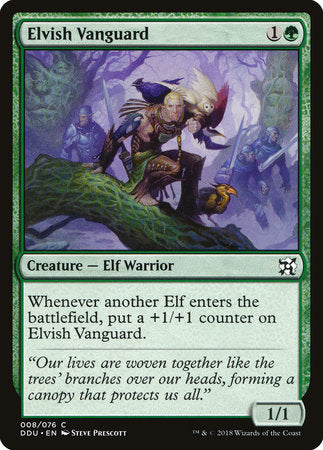 Elvish Vanguard [Duel Decks: Elves vs. Inventors] | Jack's On Queen