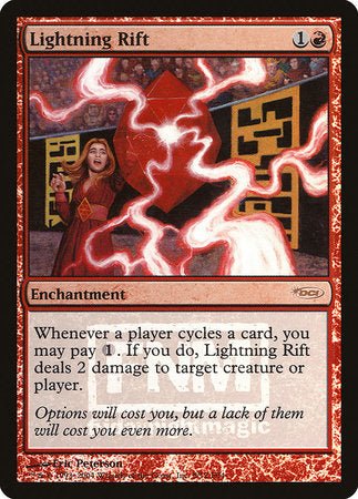 Lightning Rift [Friday Night Magic 2004] | Jack's On Queen