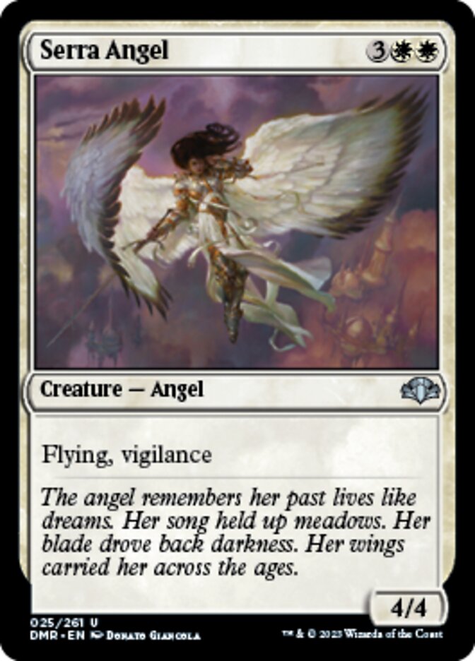 Serra Angel [Dominaria Remastered] | Jack's On Queen