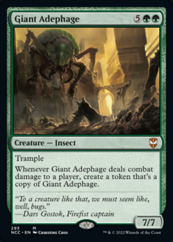 Giant Adephage [Streets of New Capenna Commander] | Jack's On Queen