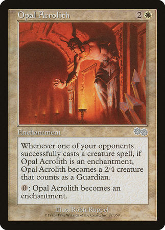 Opal Acrolith [Urza's Saga] | Jack's On Queen