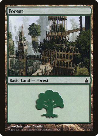 Forest (304) [Ravnica: City of Guilds] | Jack's On Queen