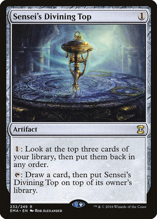 Sensei's Divining Top [Eternal Masters] | Jack's On Queen