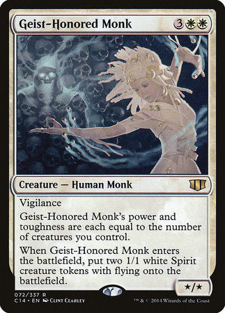 Geist-Honored Monk [Commander 2014] | Jack's On Queen