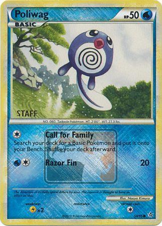 Poliwag (58/95) (League Promo Staff) [HeartGold & SoulSilver: Unleashed] | Jack's On Queen