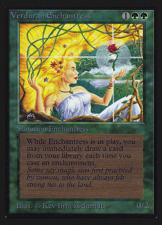 Verduran Enchantress (IE) [Intl. Collectors’ Edition] | Jack's On Queen