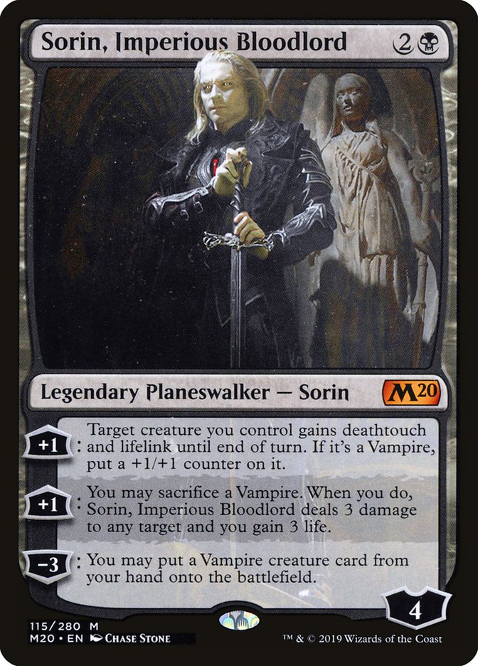 Sorin, Imperious Bloodlord [Core Set 2020] | Jack's On Queen