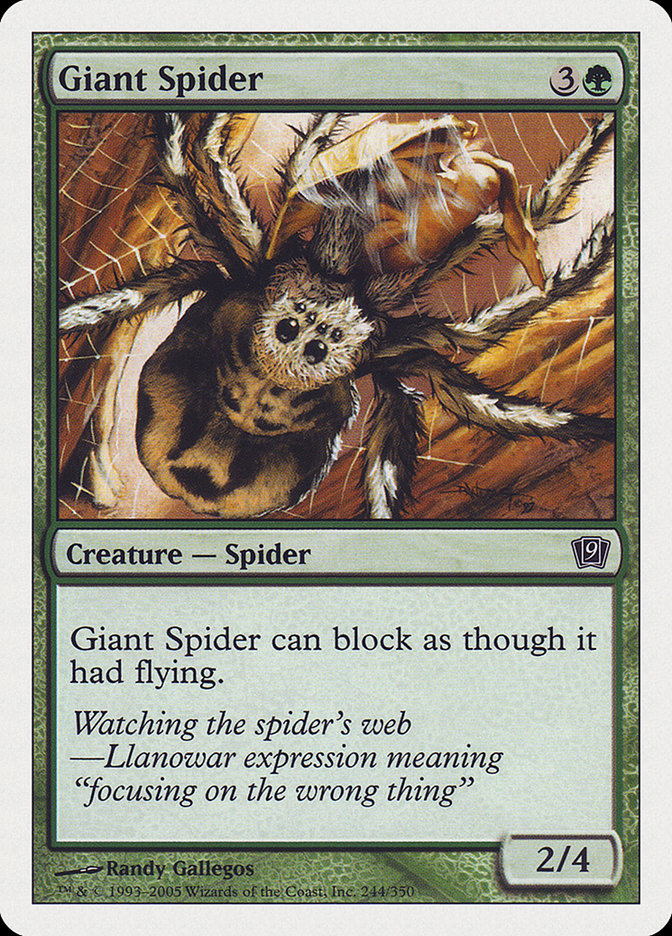Giant Spider [Ninth Edition] | Jack's On Queen