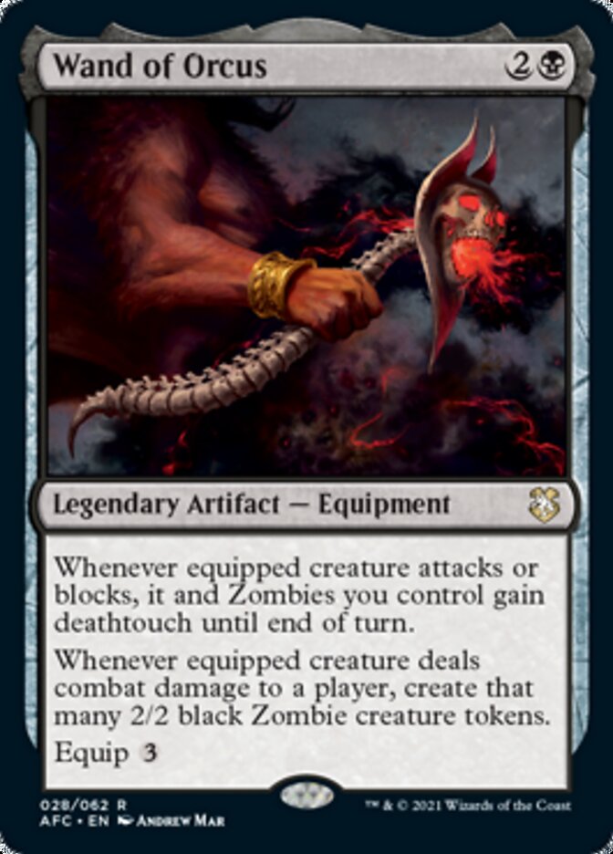 Wand of Orcus [Dungeons & Dragons: Adventures in the Forgotten Realms Commander] | Jack's On Queen