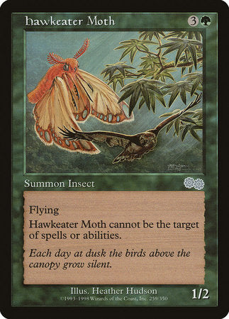 Hawkeater Moth [Urza's Saga] | Jack's On Queen