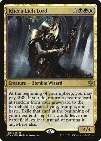 Kheru Lich Lord [Khans of Tarkir Promos] | Jack's On Queen