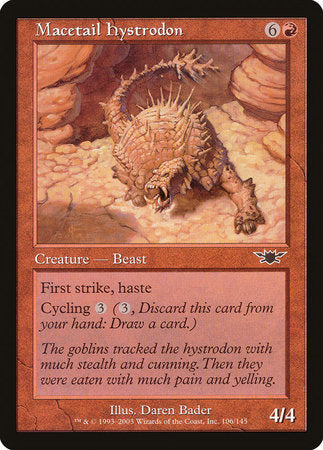 Macetail Hystrodon [Legions] | Jack's On Queen