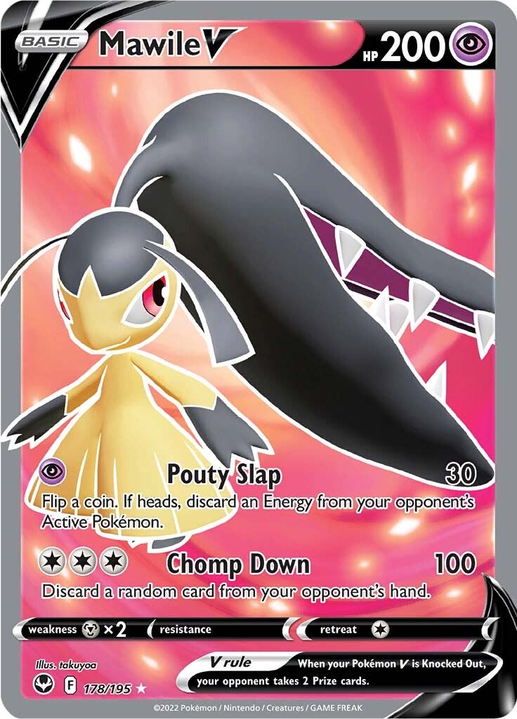 Mawile V (178/195) [Sword & Shield: Silver Tempest] | Jack's On Queen