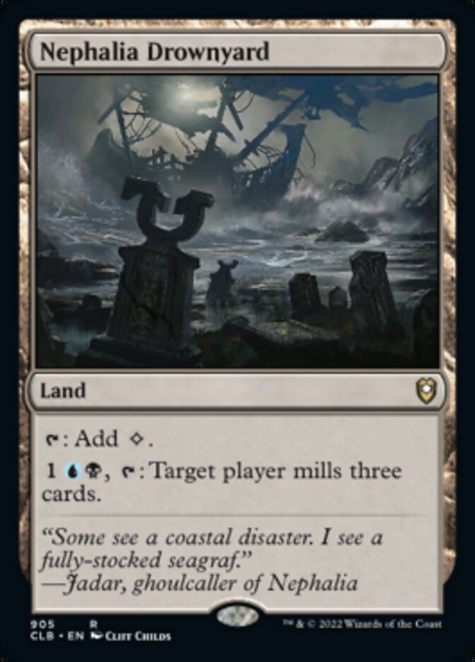 Nephalia Drownyard [Commander Legends: Battle for Baldur's Gate] | Jack's On Queen