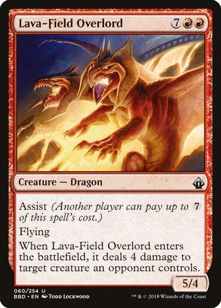 Lava-Field Overlord [Battlebond] | Jack's On Queen