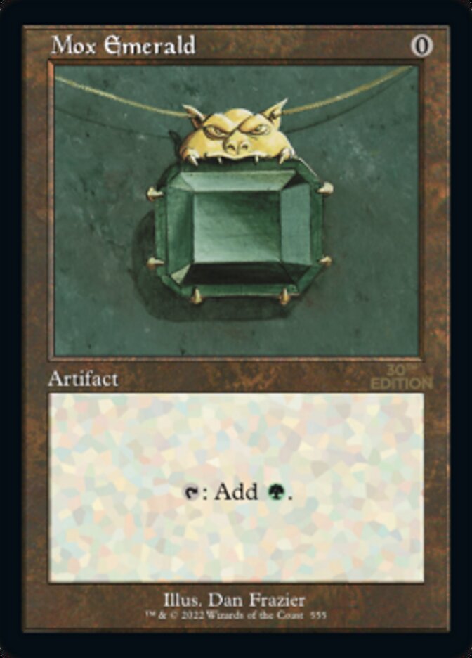 Mox Emerald (Retro) [30th Anniversary Edition] | Jack's On Queen