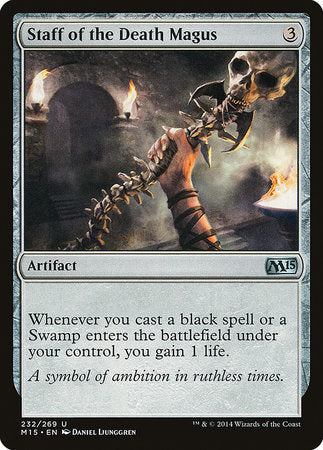 Staff of the Death Magus [Magic 2015] | Jack's On Queen
