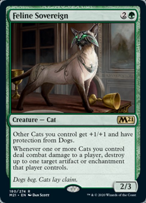 Feline Sovereign [Core Set 2021] | Jack's On Queen