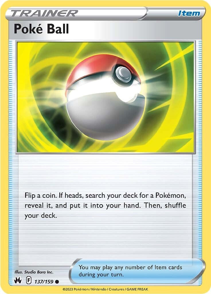 Poke Ball (137/159) [Sword & Shield: Crown Zenith] | Jack's On Queen