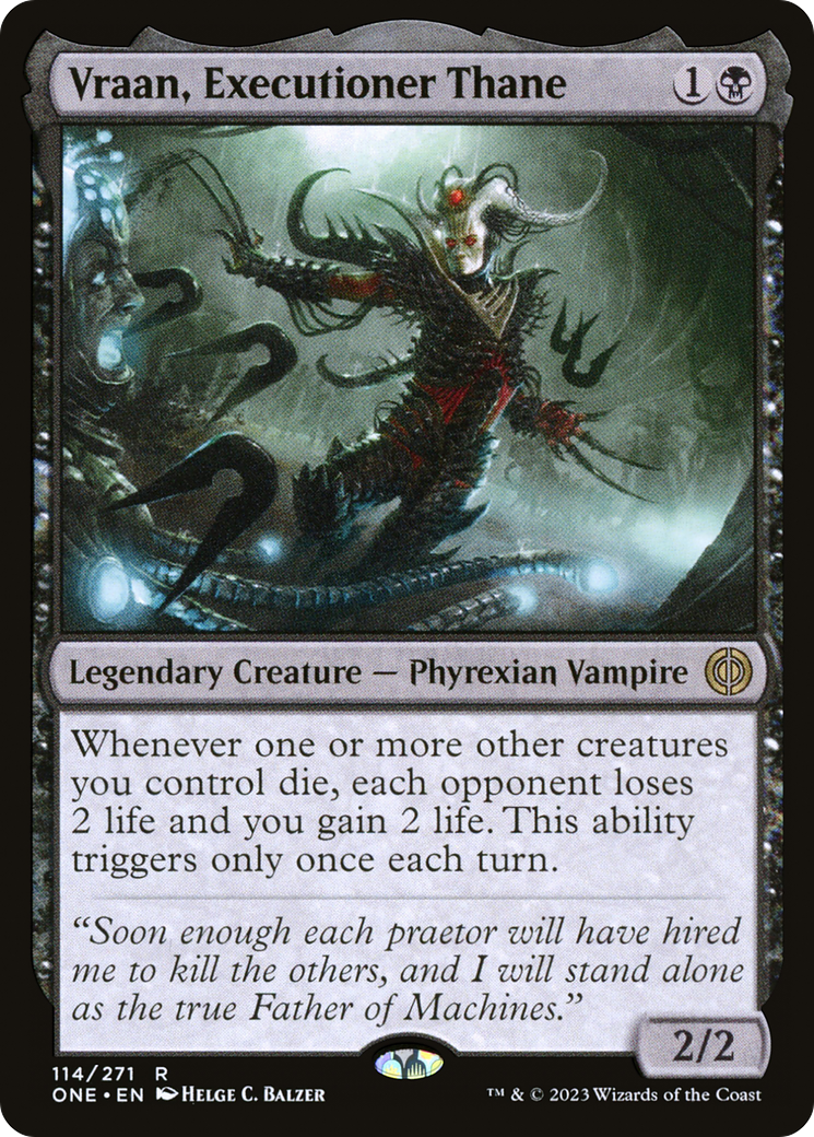 Vraan, Executioner Thane [Phyrexia: All Will Be One] | Jack's On Queen