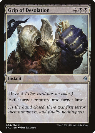 Grip of Desolation [Battle for Zendikar] | Jack's On Queen