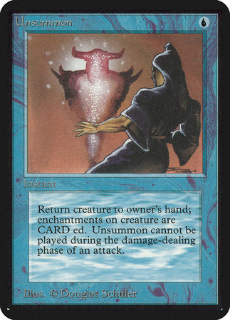 Unsummon [Limited Edition Alpha] | Jack's On Queen