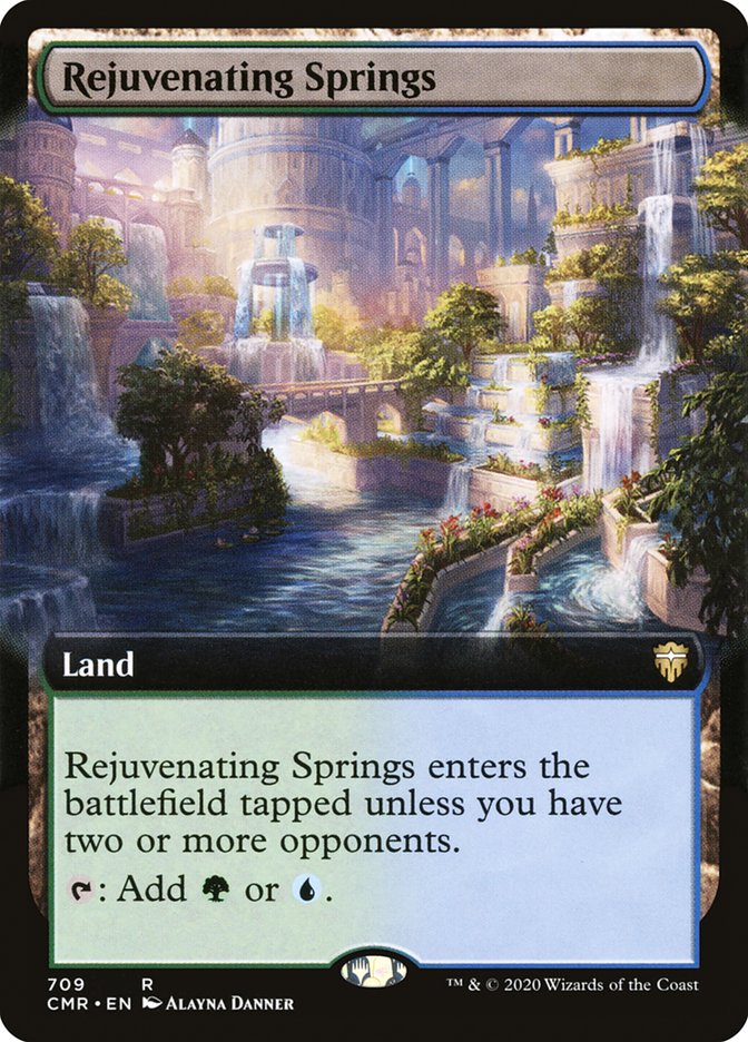 Rejuvenating Springs (Extended) [Commander Legends] | Jack's On Queen