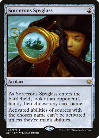 Sorcerous Spyglass [Ixalan] | Jack's On Queen