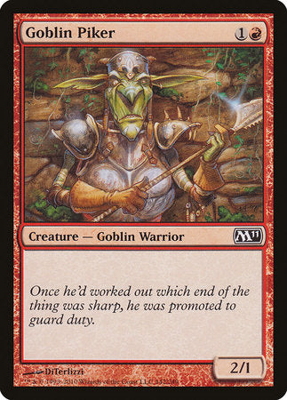 Goblin Piker [Magic 2011] | Jack's On Queen