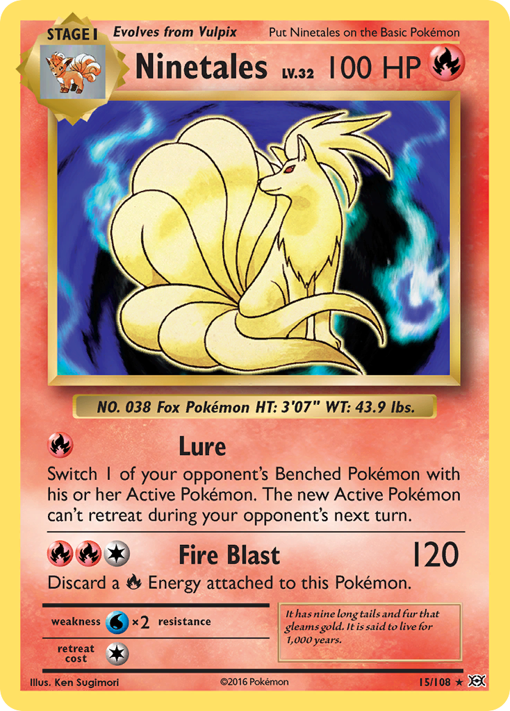 Ninetales (15/108) [XY: Evolutions] | Jack's On Queen