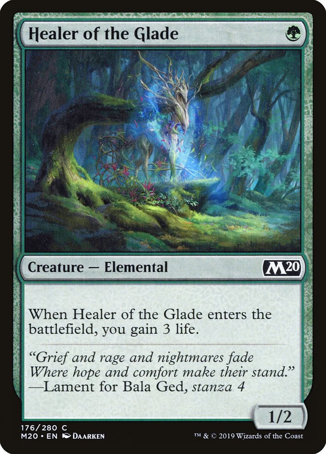 Healer of the Glade [Core Set 2020] | Jack's On Queen