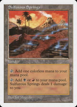 Sulfurous Springs [Fifth Edition] | Jack's On Queen