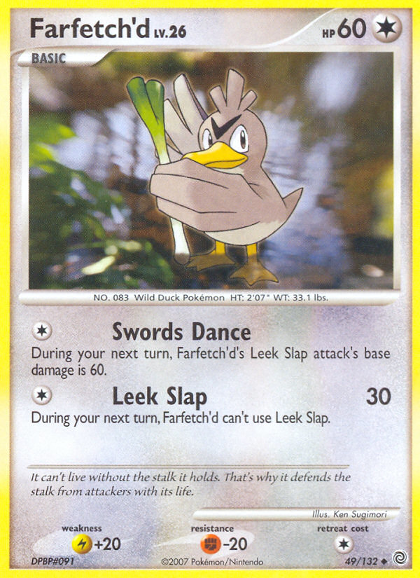 Farfetch'd (49/132) [Diamond & Pearl: Secret Wonders] | Jack's On Queen