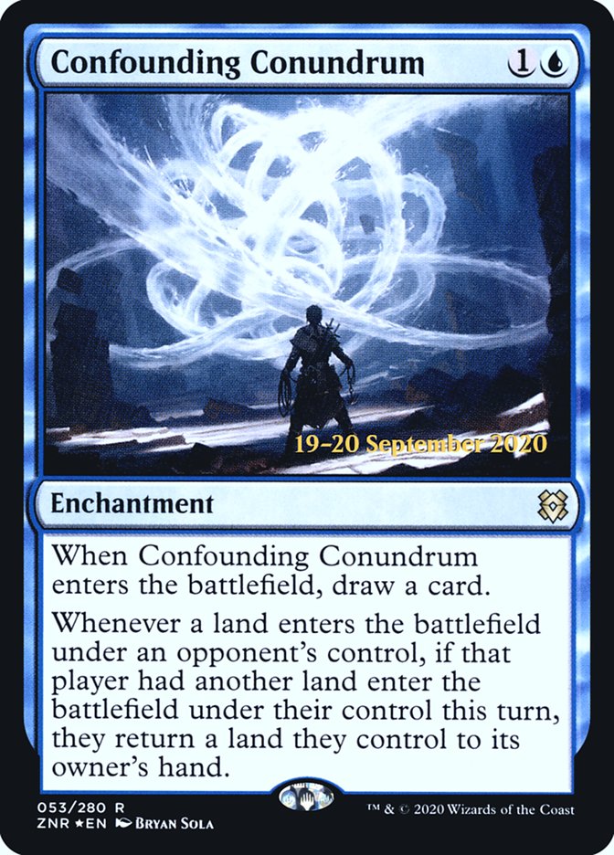 Confounding Conundrum  [Zendikar Rising Prerelease Promos] | Jack's On Queen