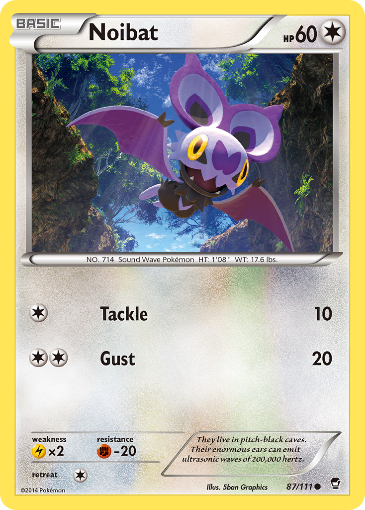 Noibat (87/111) [XY: Furious Fists] | Jack's On Queen