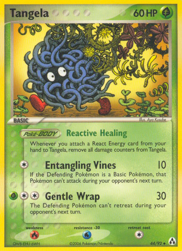 Tangela (44/92) [EX: Legend Maker] | Jack's On Queen